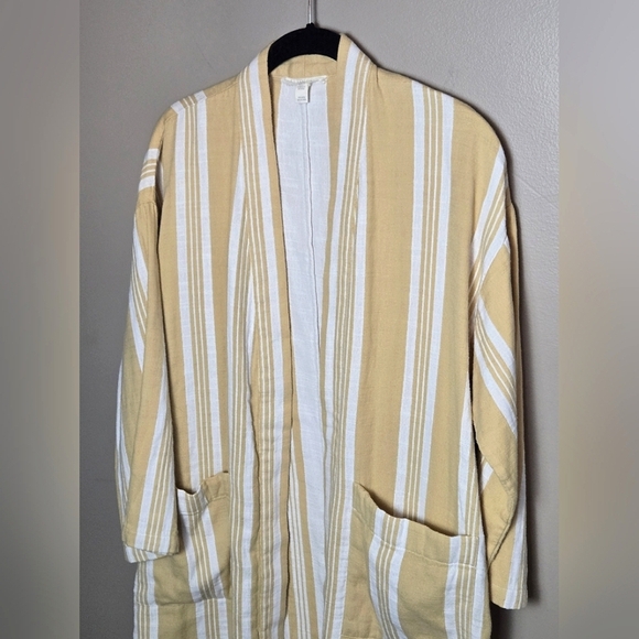 Eileen Fisher 100% Organic Cotton Old Money Oversize Open Blazer, S Petite - Picture 2 of 4